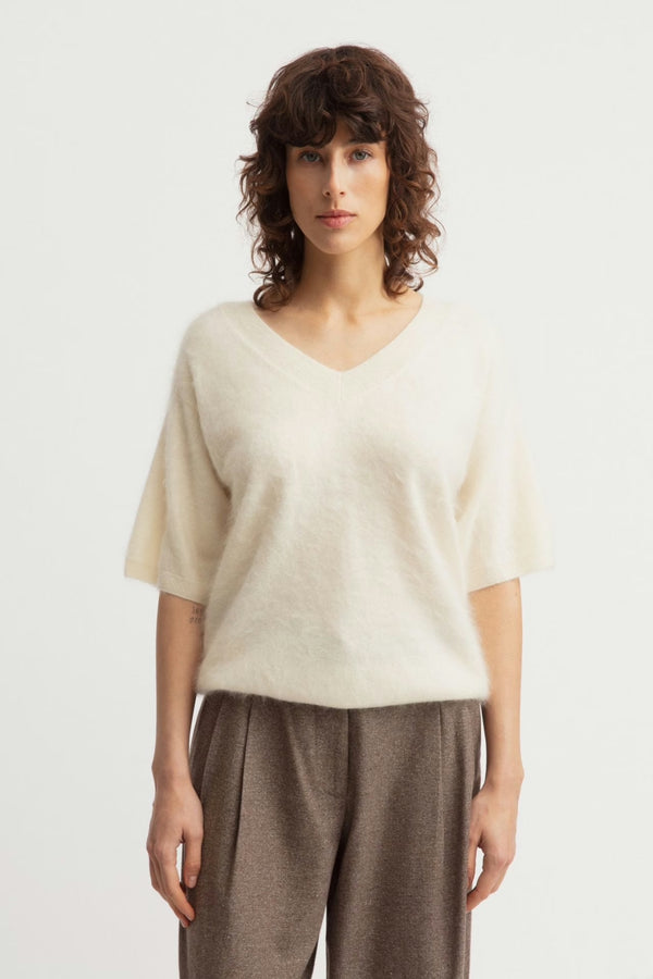 Sorrel Top off white
