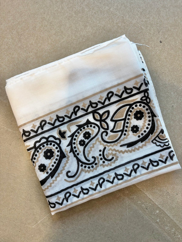 Bandana klein creme