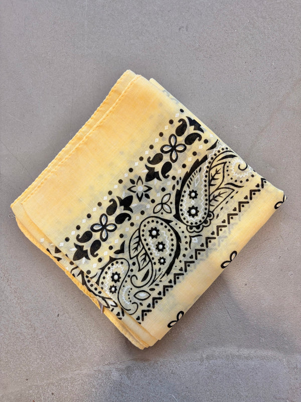 Bandana klein gelb