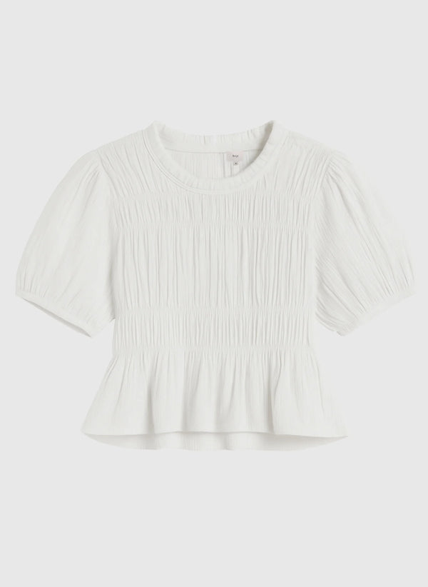 SIZAYA TOP BLANC