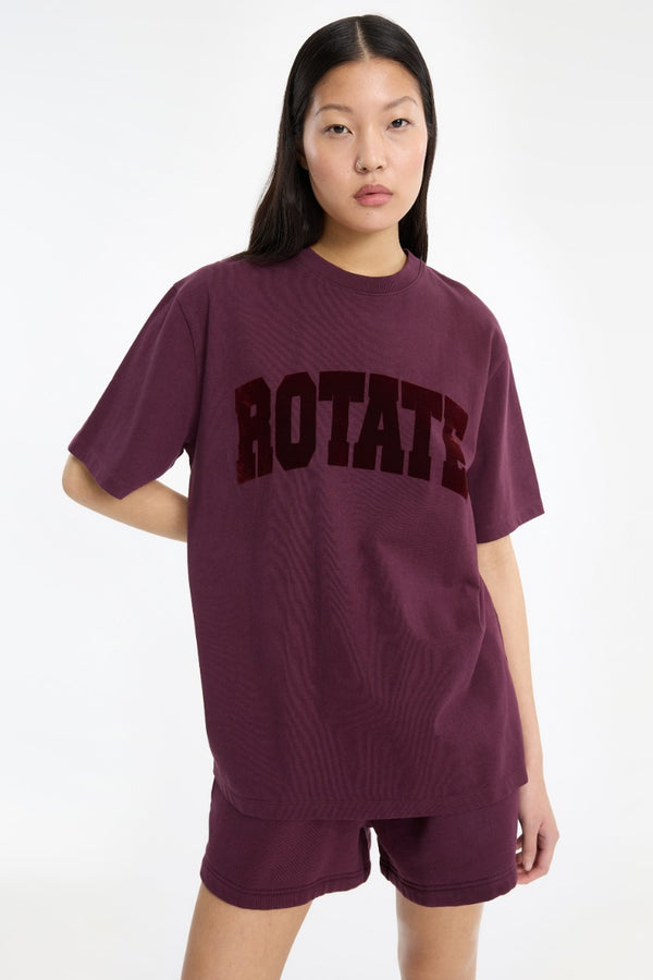 OVERSIZED T-SHIRT bordeaux