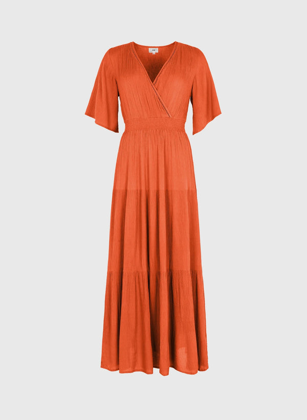 Osunchala Kleid orange