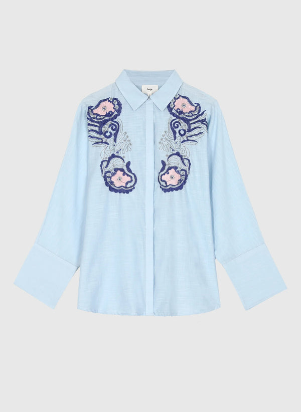 Shantyla Bluse sky