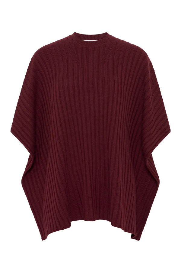 Baron Poncho Bordeaux