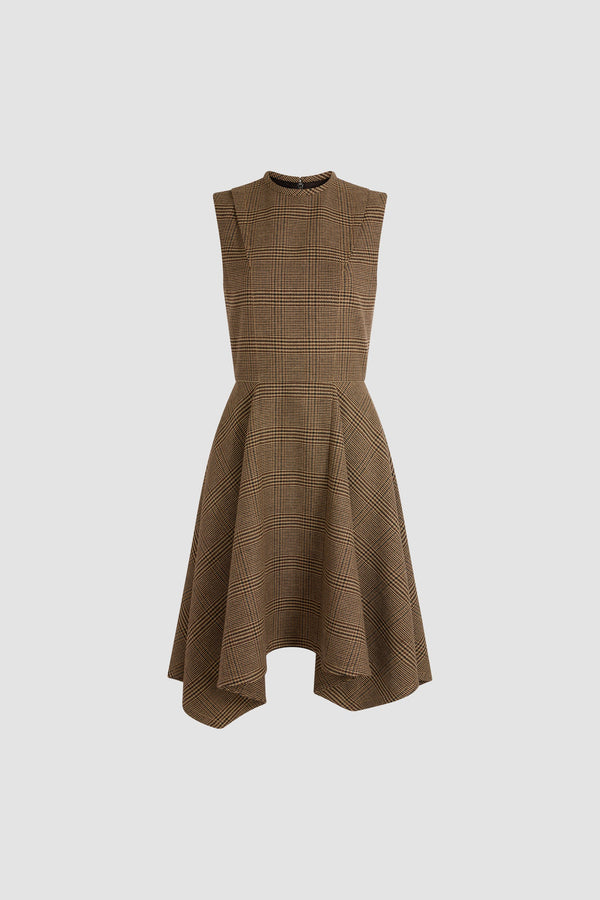 Asymmetrisches Midikleid