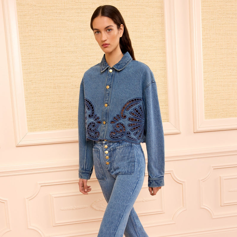 The Bobbi Jacket with Eyelet