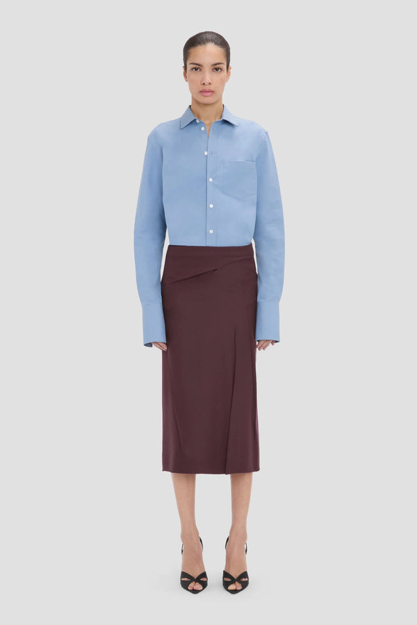 Pressed Skirt acai