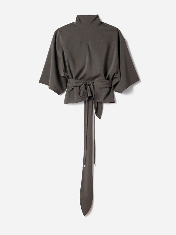 Havana Bluse grau
