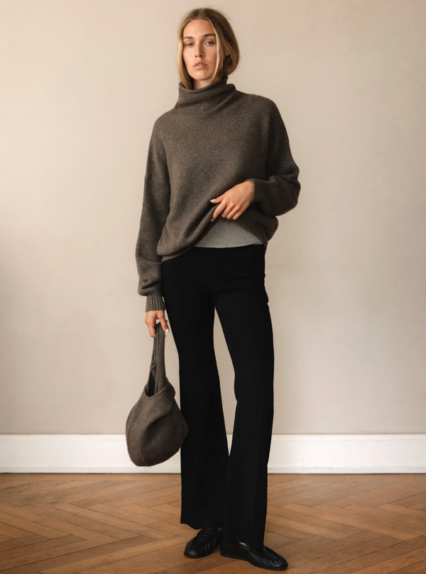 Katy Sweater in Soft Nougat _ 0826