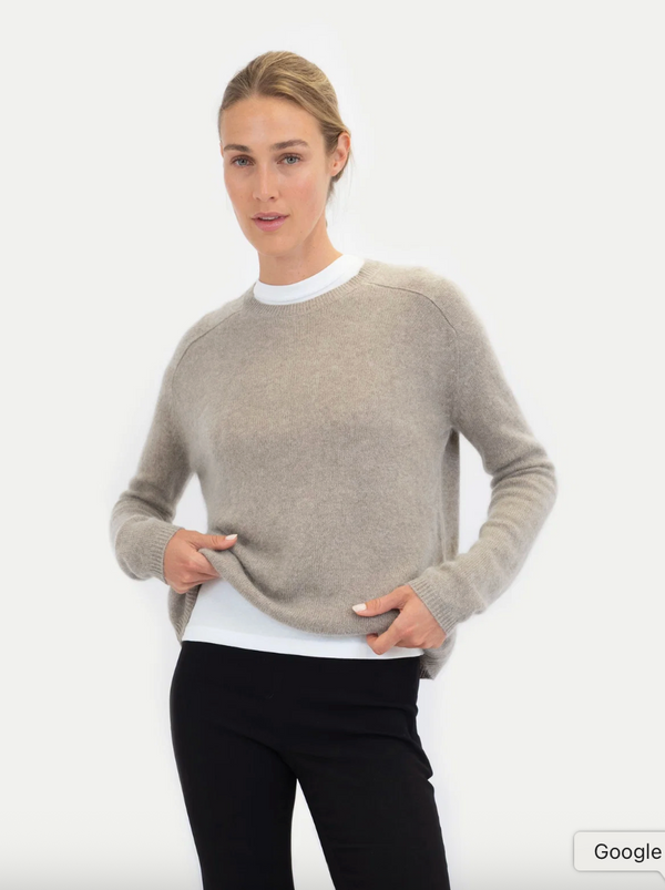 Thea Sweater in Almond Powder _ 0826