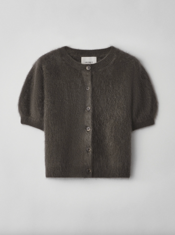 Lucianne Cardigan Wood Brushed