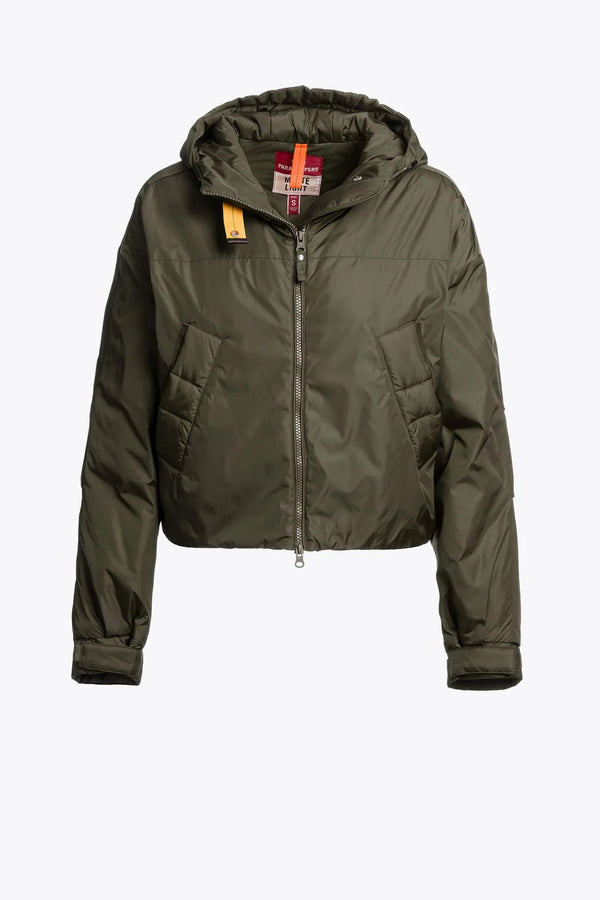 Nalina Daunenjacke mit Kapuze olive