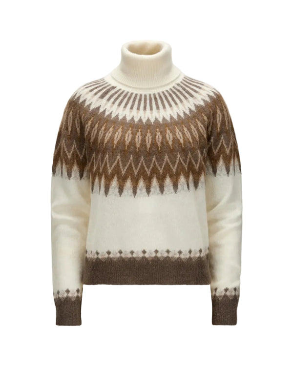 Rollkragenpullover aus Alpaka-Woll-Mix