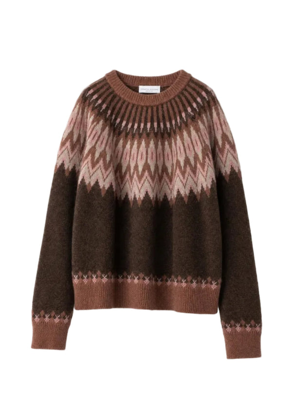 Gemusterter Pullover
