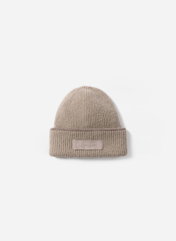 Gros Grain Mütze beige