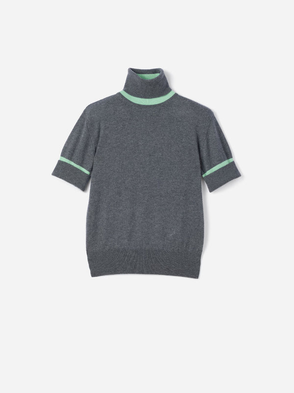Pablo Kurzarm Pullover grey
