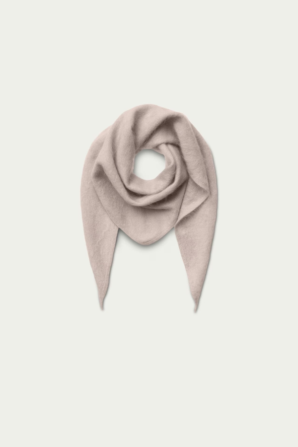 Kasira Brushed Cashmere Schal kitt