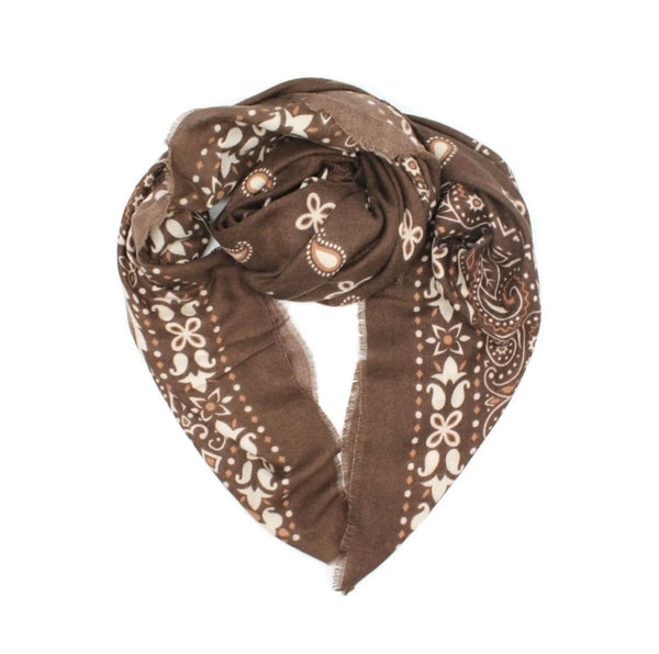 Bandana Paisley braun