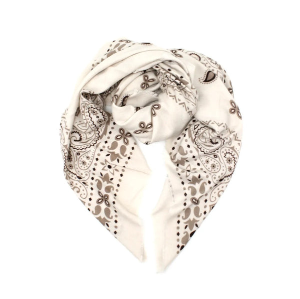 Bandana Paisley creme