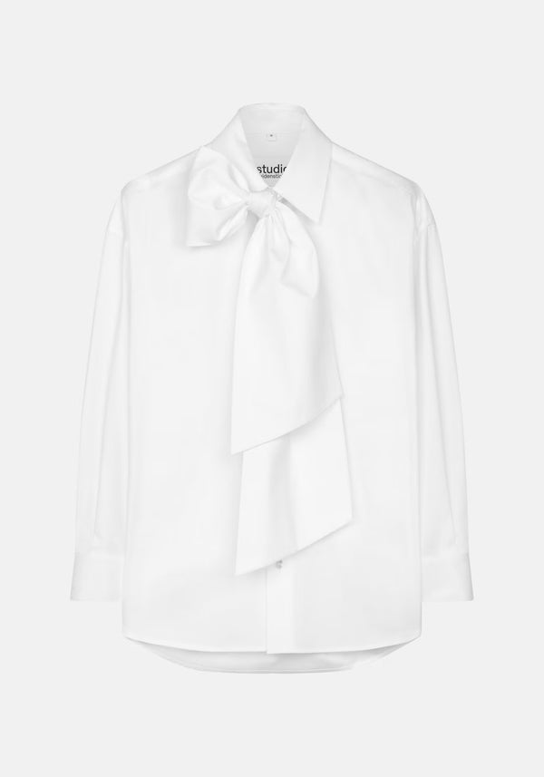 Shirt mit Schleife