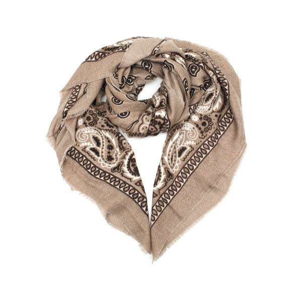 Bandana Herbst taupe