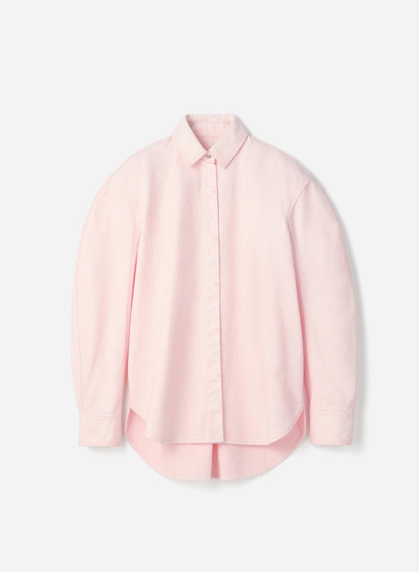 Denim Hemd light pink