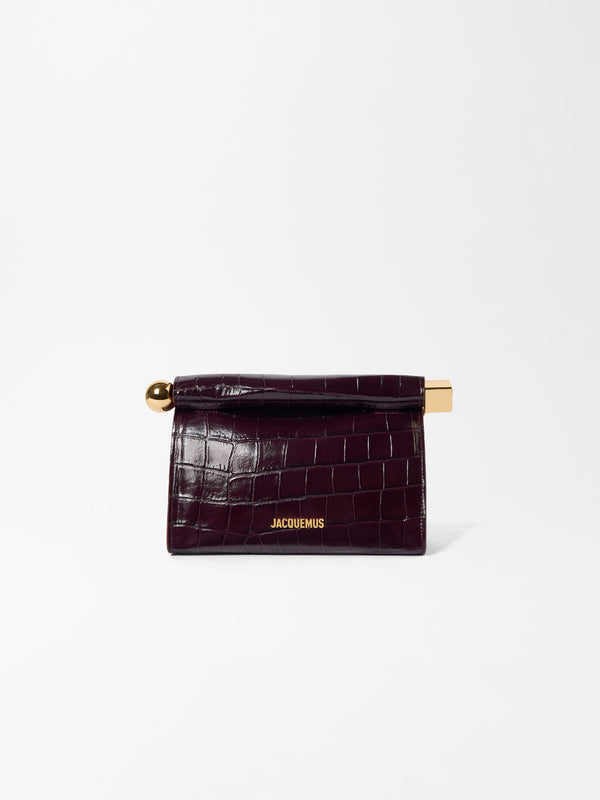 Rond Carre Tasche dark burgundy