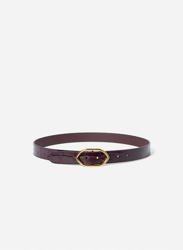 Calisson Gürtel dark burgundy