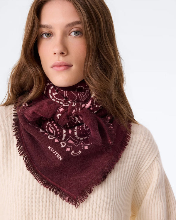 Hachiko Bico Bandana bordeaux
